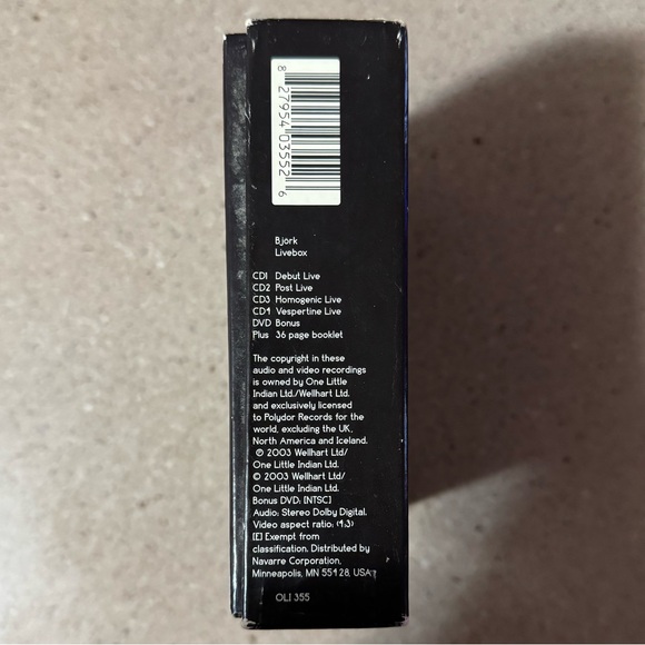 Björk Live Box Set - Picture 5 of 9